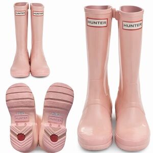 Hunter Tall Rain Boots - Women’s Size 6 - Light Pink